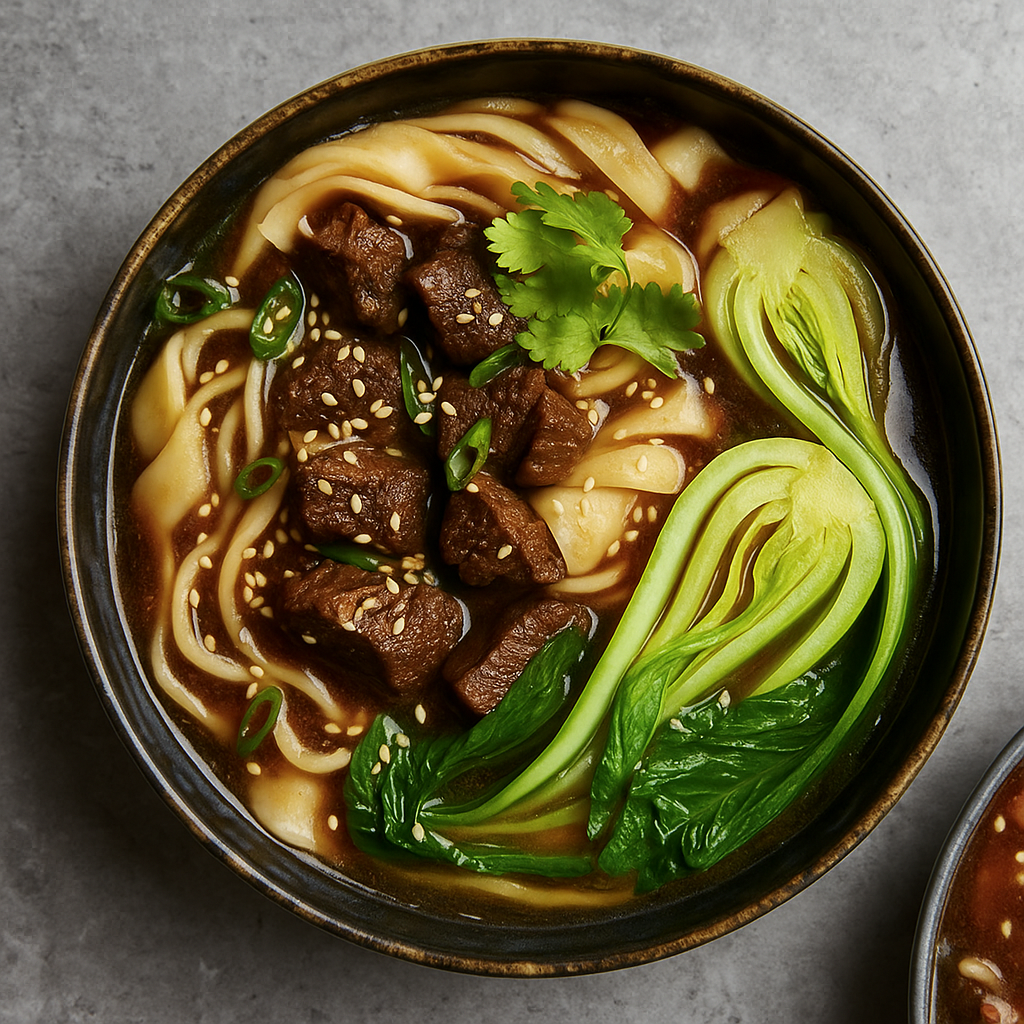 Szechuan Slow-Cooked Beef Noodles